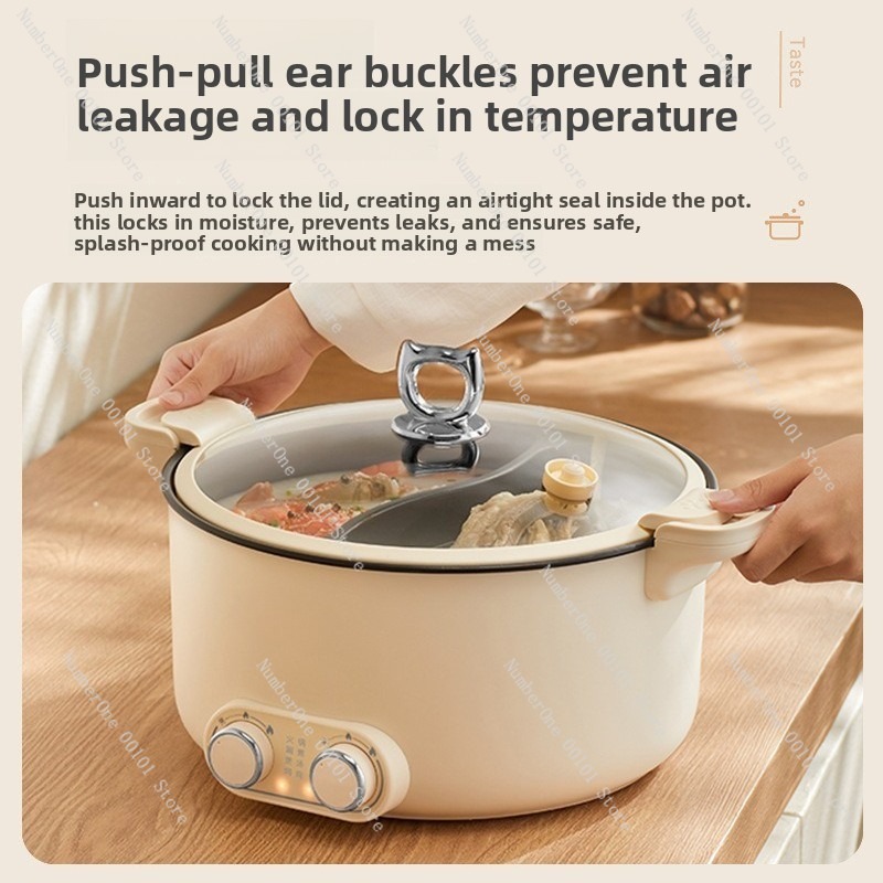 6L 8L Double Pot Electric Hot  - đánh giá và giá Kitchen Appliances Large