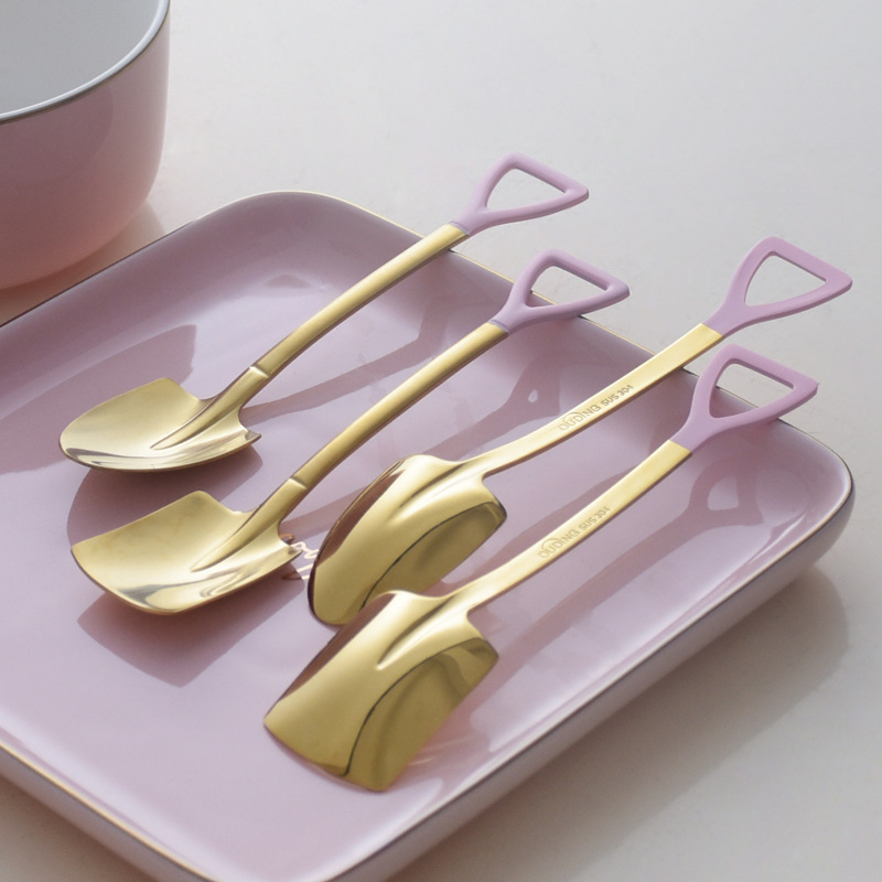 Luxury Pink Gold Spoon Cutlery - đánh giá và giá Kitchen Appliances Luxury