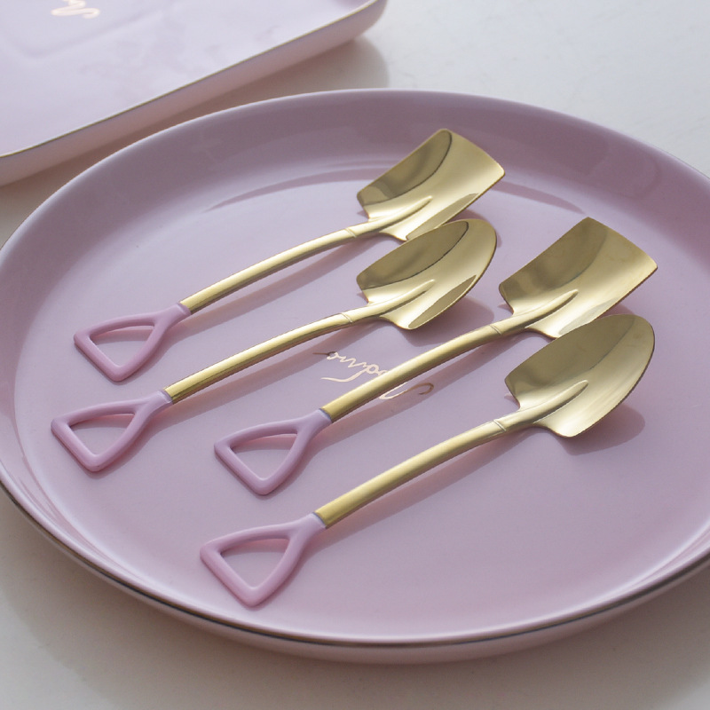 Luxury Pink Gold Spoon Cutlery - đánh giá và giá Kitchen Appliances Luxury