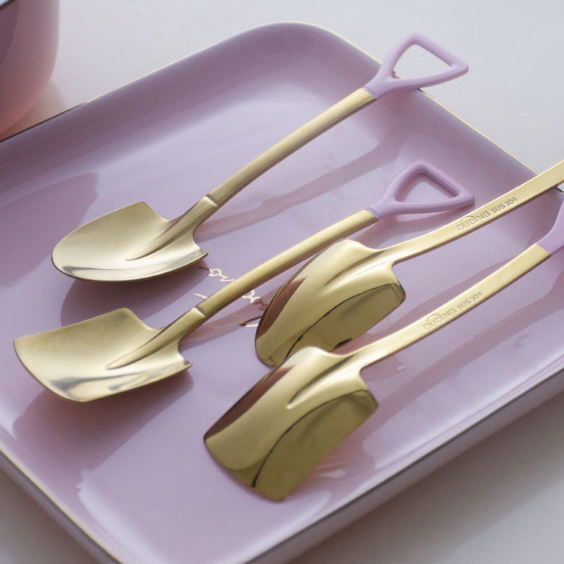 Luxury Pink Gold Spoon Cutlery - đánh giá và giá Kitchen Appliances Luxury