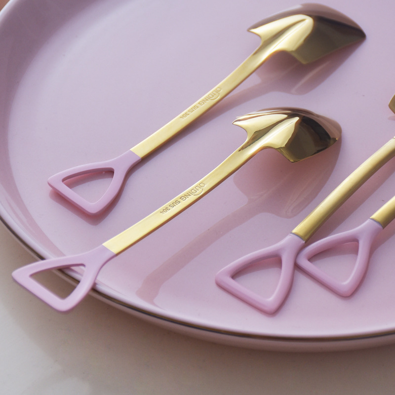 Luxury Pink Gold Spoon Cutlery - đánh giá và giá Kitchen Appliances Luxury