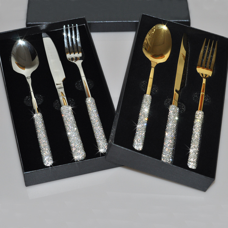 Spoon Fork Knife Set with Blin - đánh giá và giá Kitchen Appliances Luxury