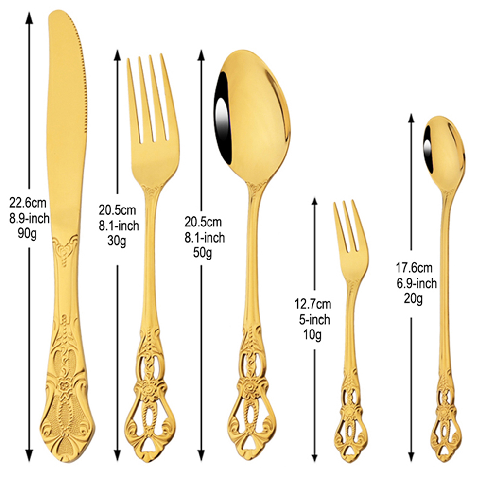 20Pcs Luxury Gold Dinnerware S - đánh giá và giá Kitchen Appliances Luxury