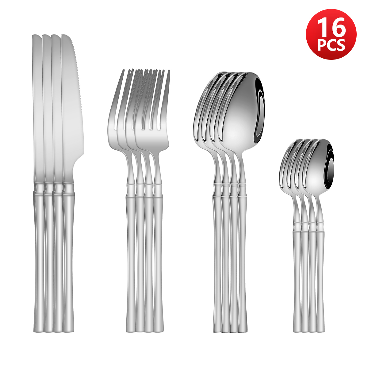 4/6/16/24pcs Stainless Steel C - đánh giá và giá Kitchen Appliances Luxury