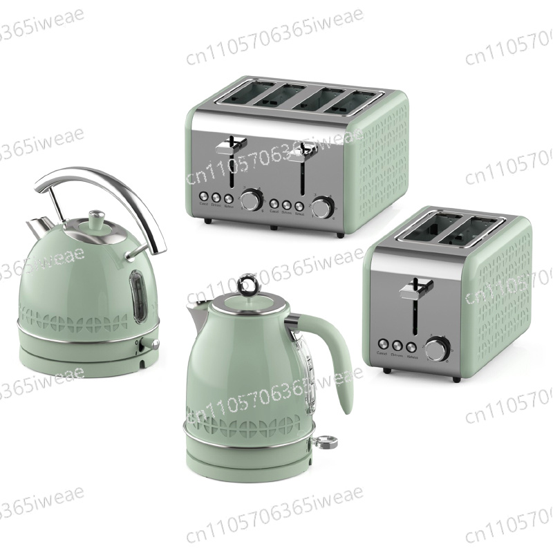 Kettle and Toaster Set Juice B - đánh giá và giá Toaster 4 Slice