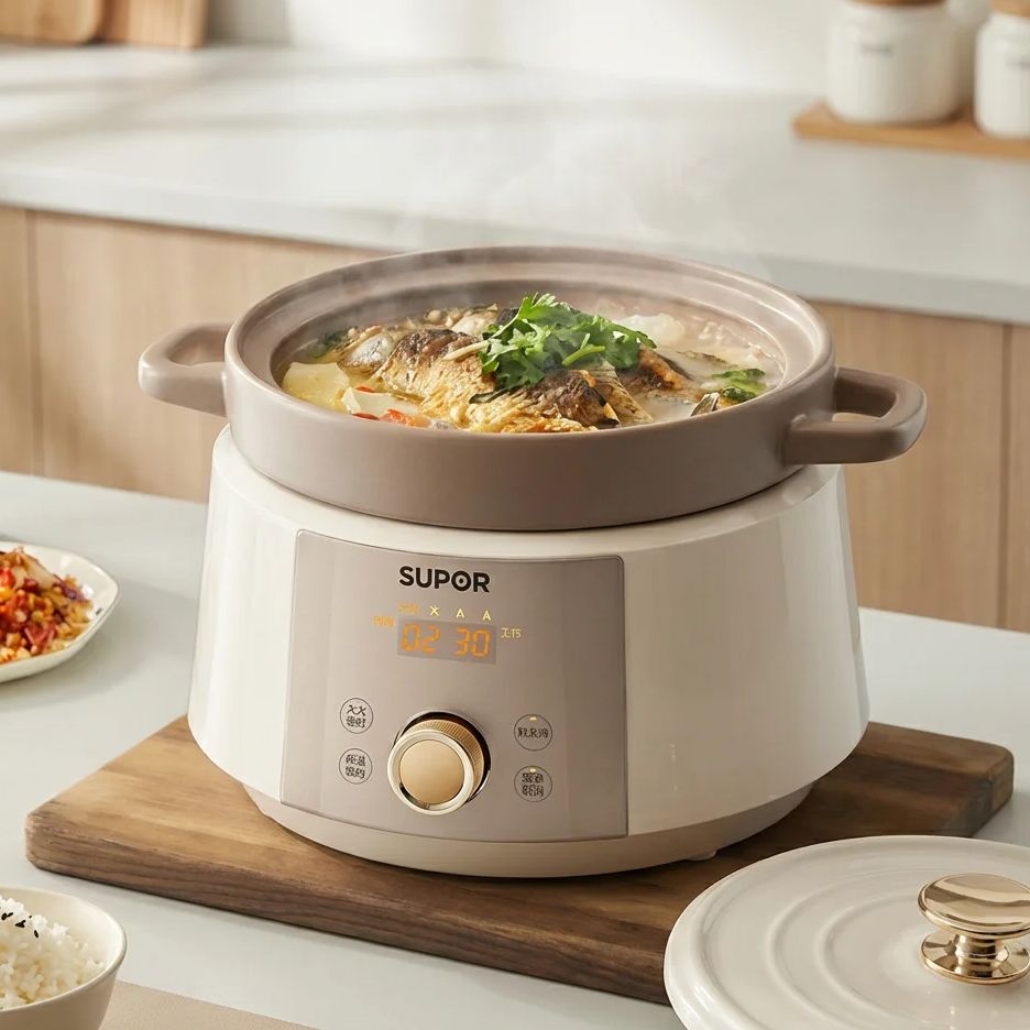 4L Ceramic Household Electric  - đánh giá và giá Kitchen Appliances Large