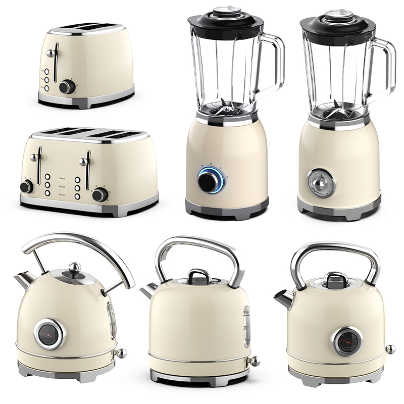 Retro 4 In 1 Breakfast Set App - đánh giá và giá Toaster 4 Slice